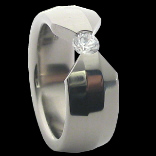 Titanring Brillant